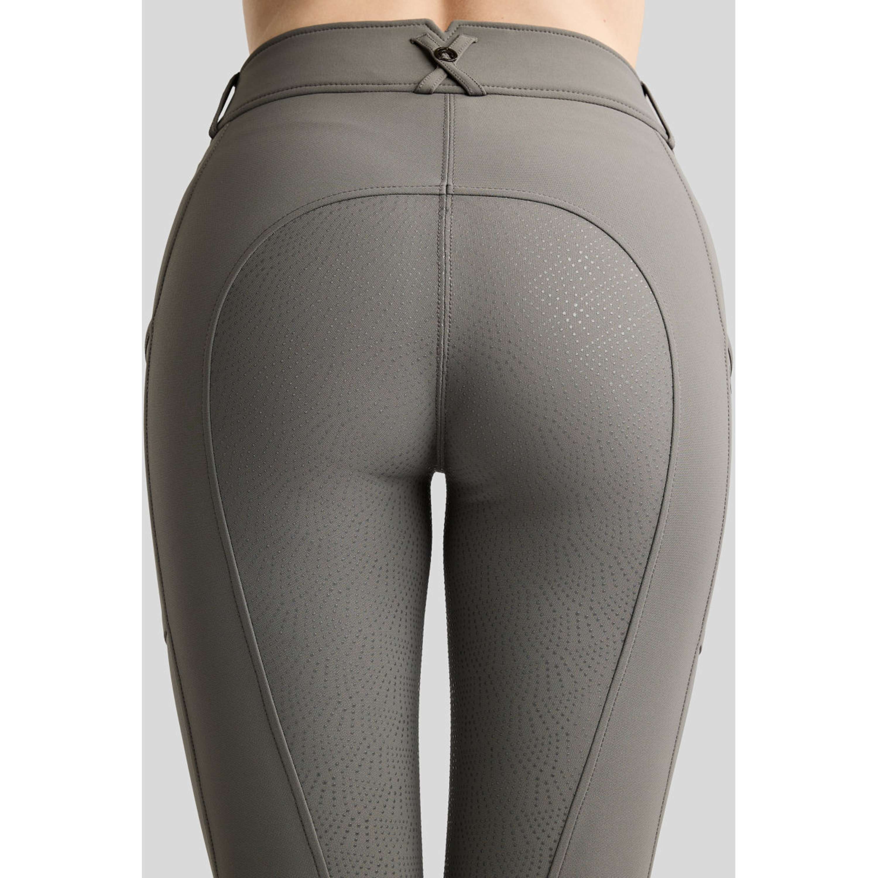 Montar Pantalon d'Équitation Megan Full Grip Gris