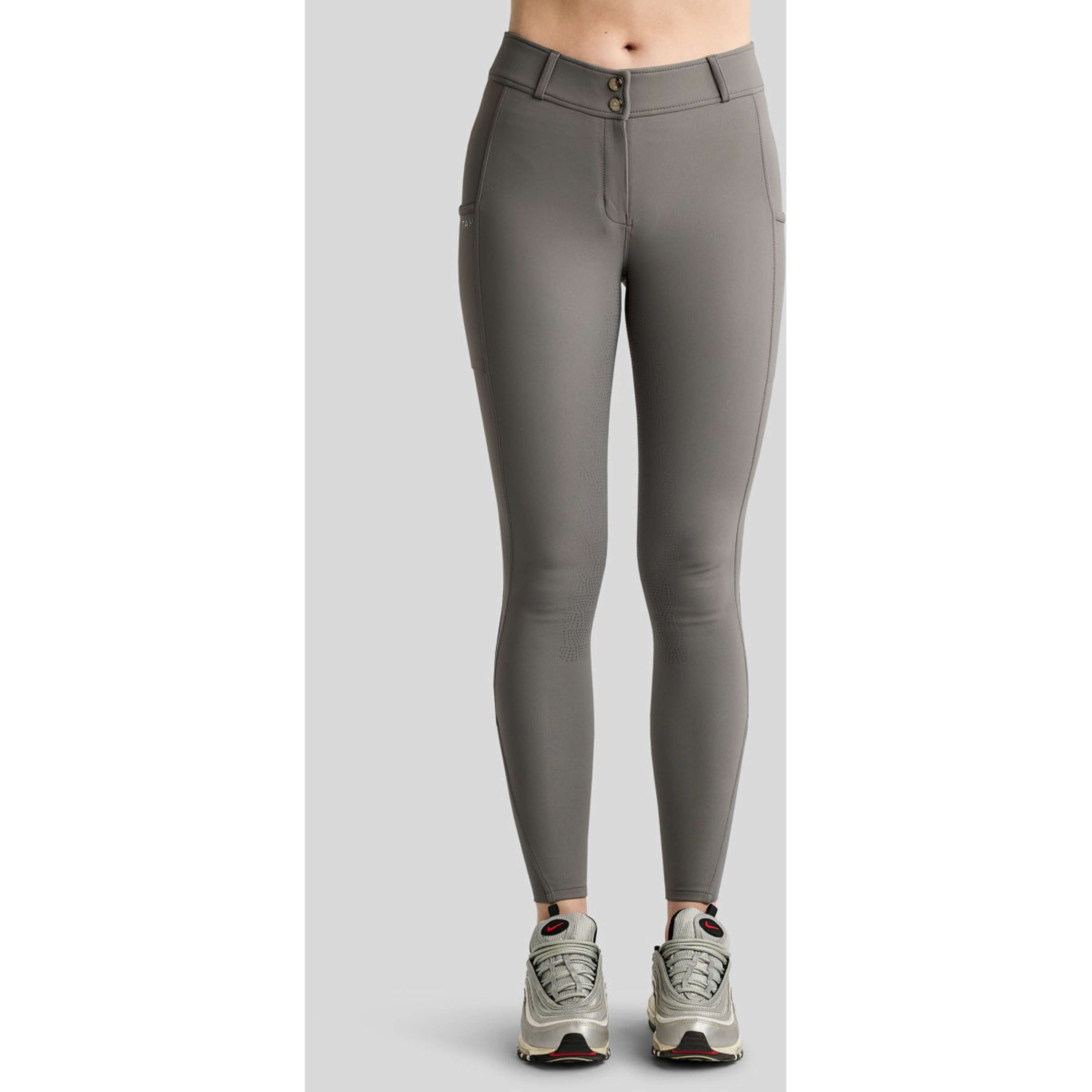 Montar Pantalon d'Équitation Megan Full Grip Gris