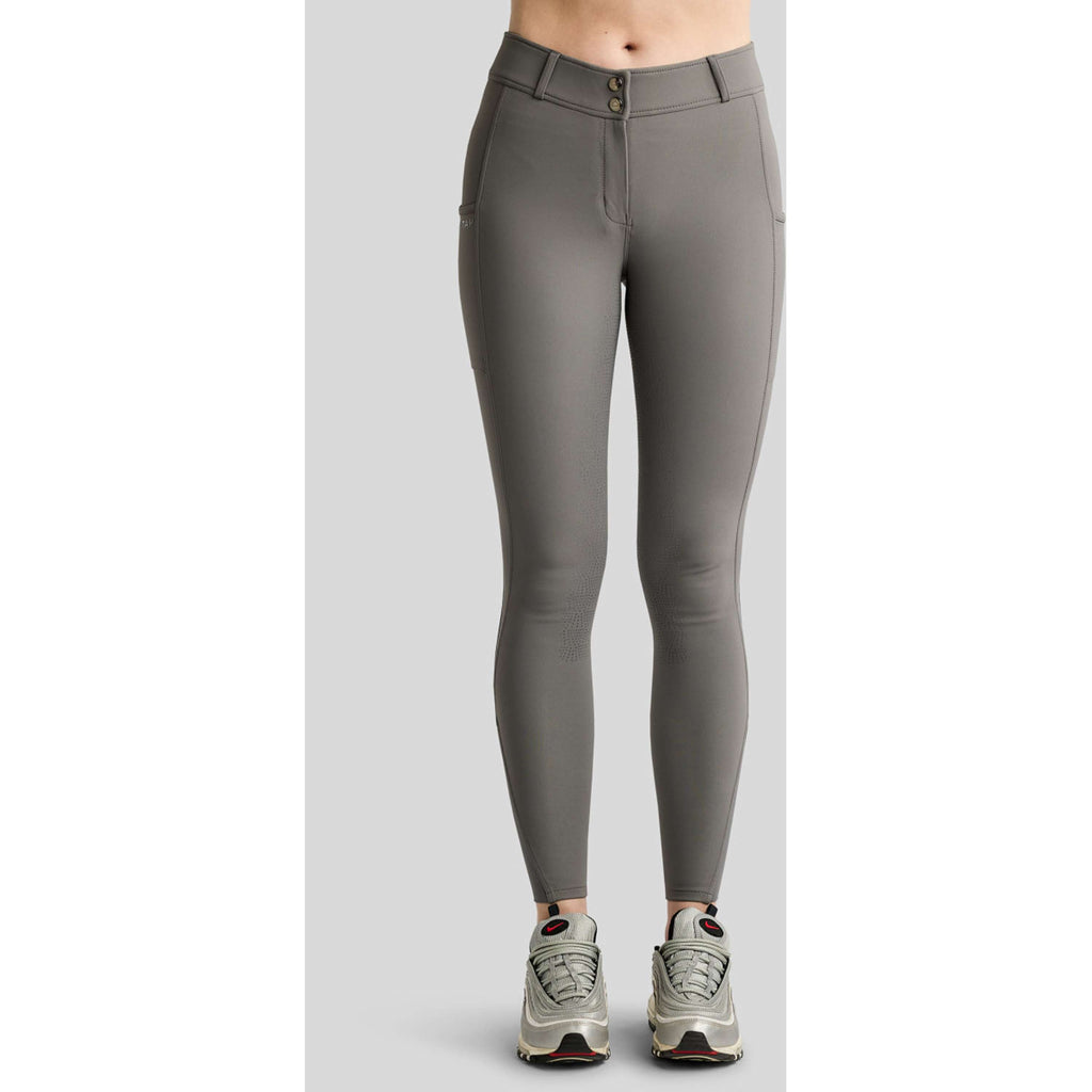 Montar Pantalon d'Équitation Megan Full Grip Gris