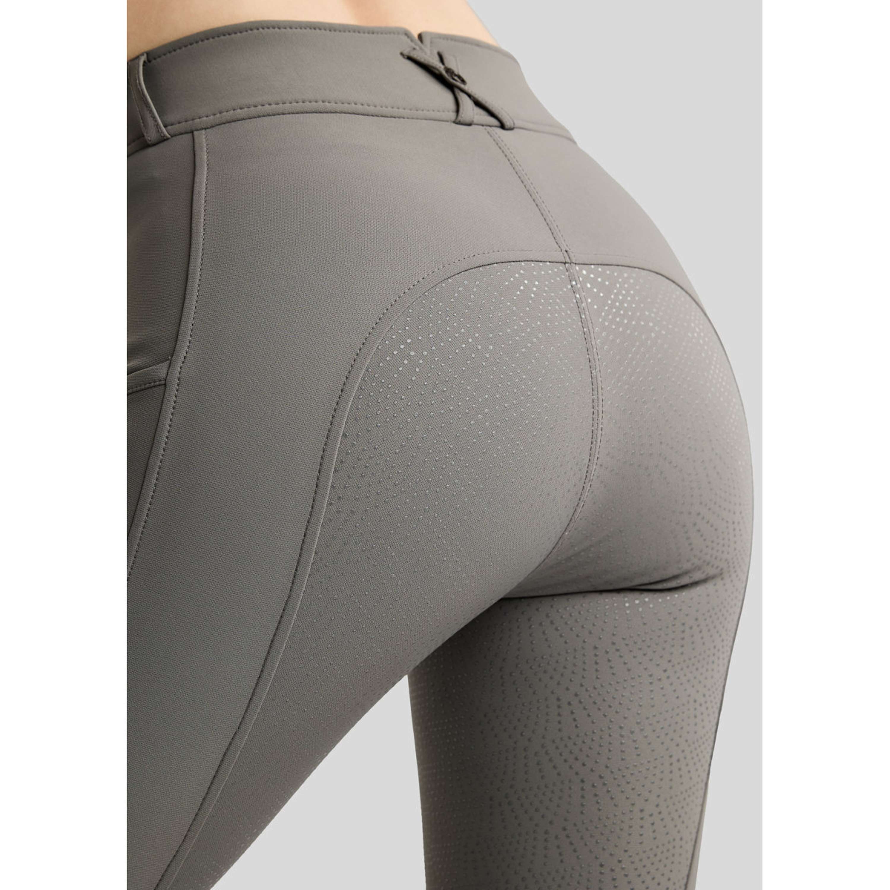 Montar Pantalon d'Équitation Megan Full Grip Gris