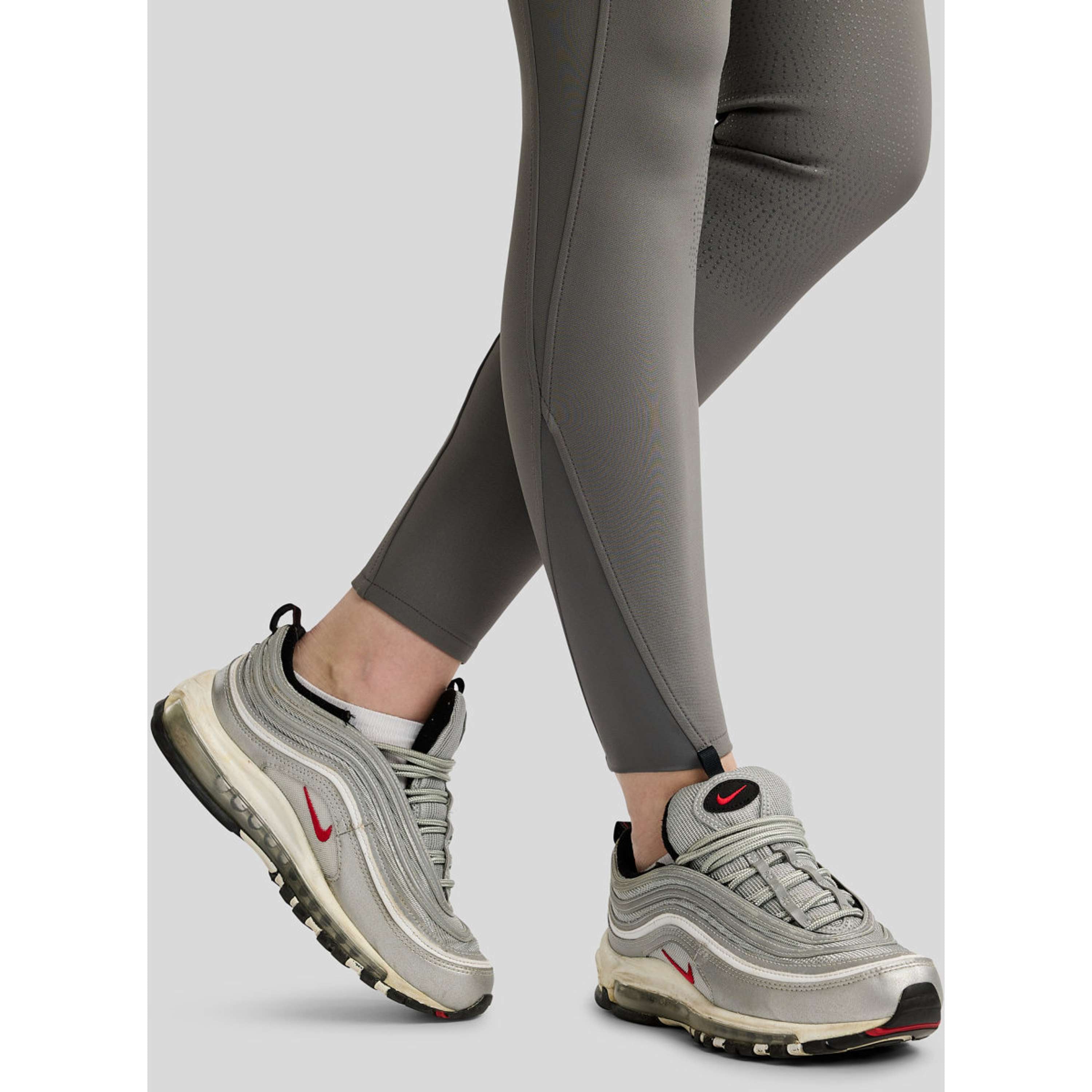 Montar Pantalon d'Équitation Megan Full Grip Gris