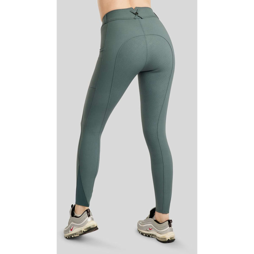Montar Pantalon d'Équitation Megan Full Grip Jade Montar Pantalon d'Équitation Megan Full Grip Jade
