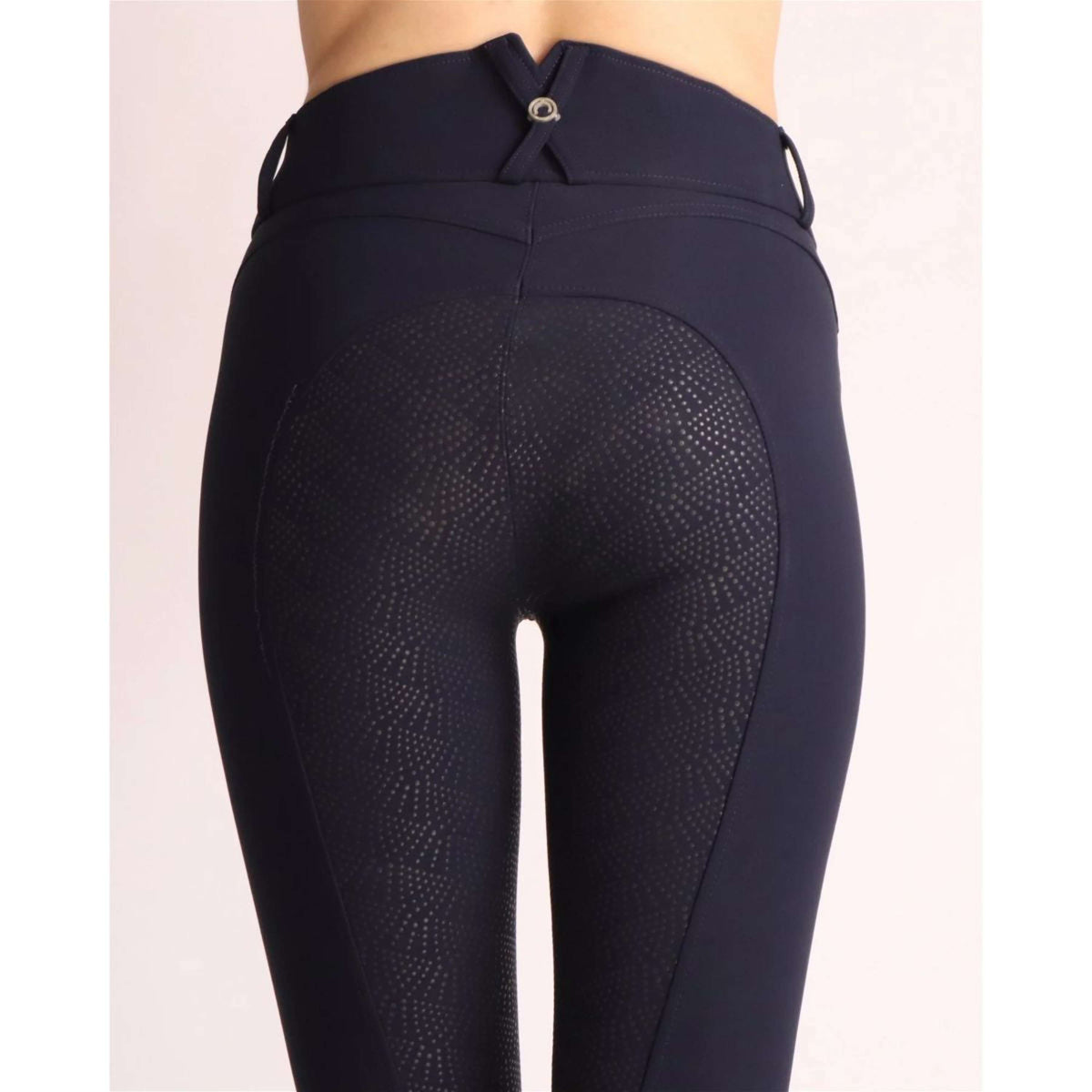 Montar Pantalon d'Équitation Ess Megan High Waist Full Grip Marin foncé