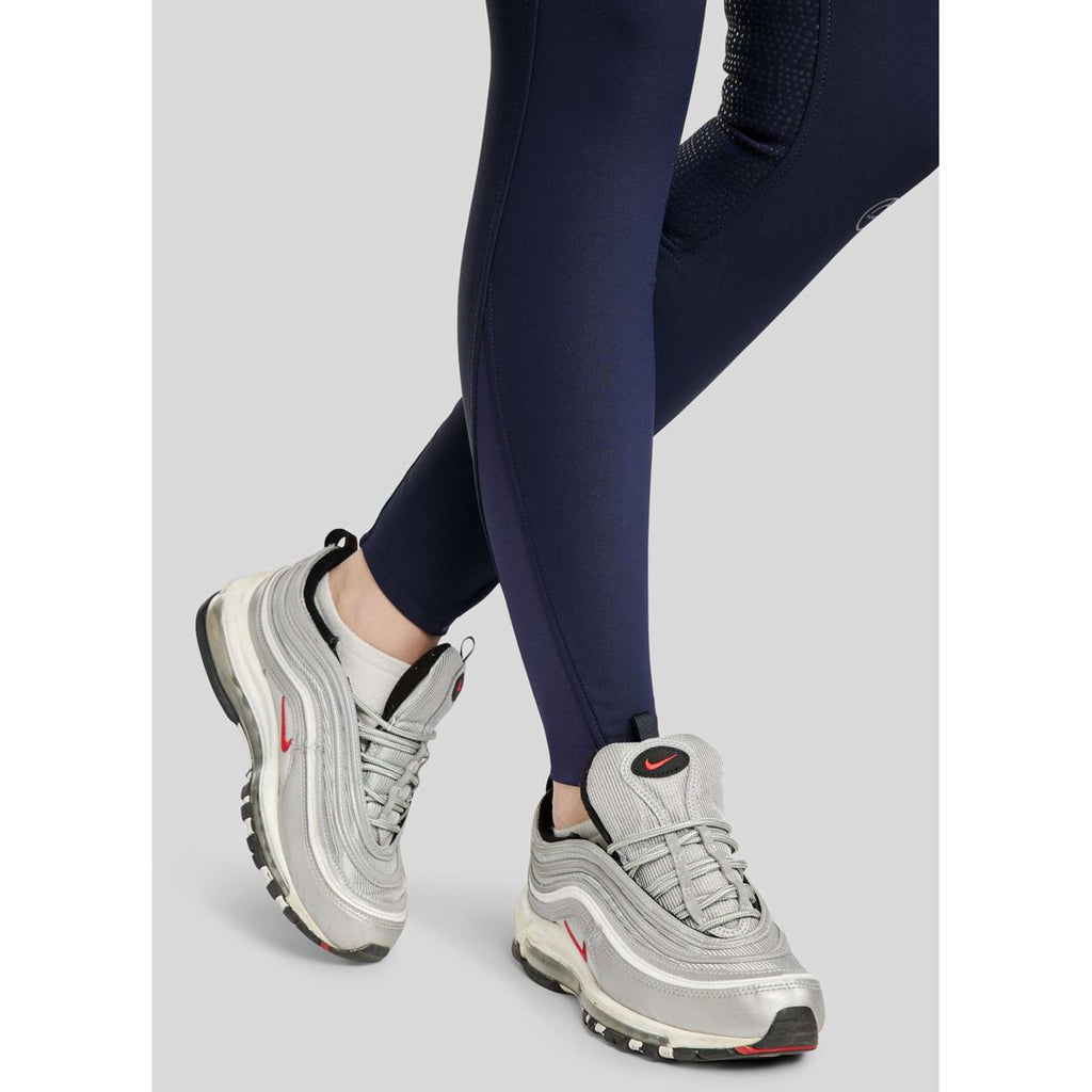 Montar Pantalon d'Équitation Ess Megan Highwaist Full Grip Marin