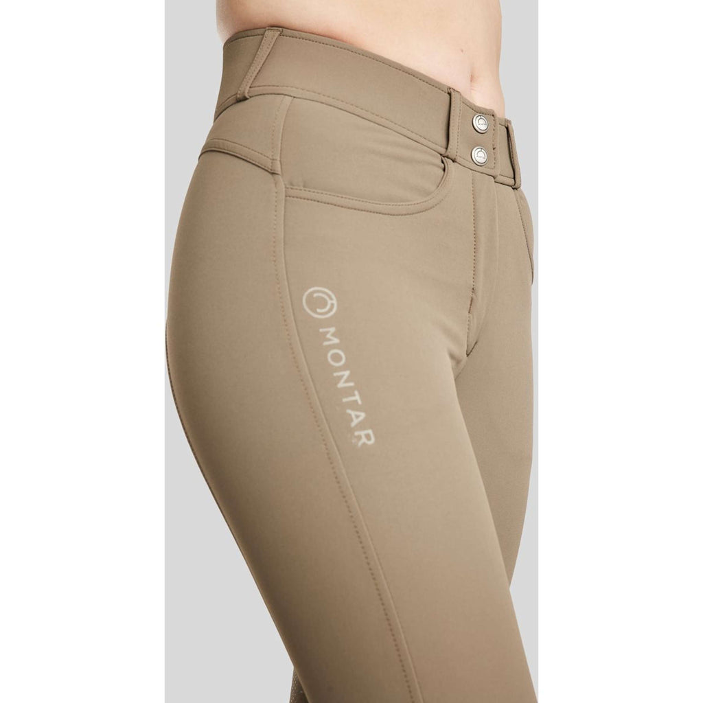 Montar Pantalon d'Équitation Ess Megan Highwaist Full Grip Gadoue