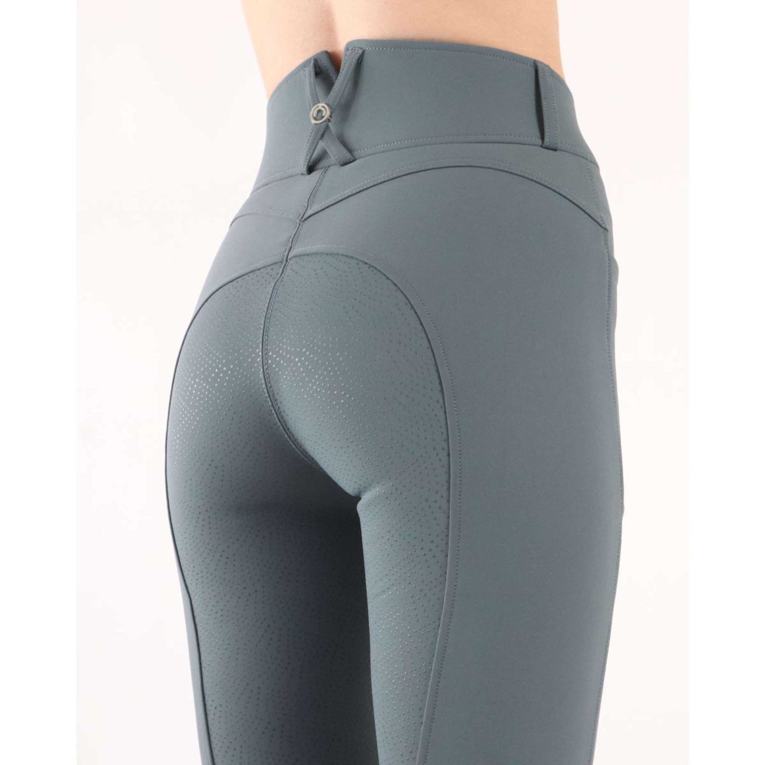 Montar Pantalon d'Équitation Megan Yati Highwaist Full Grip Jade