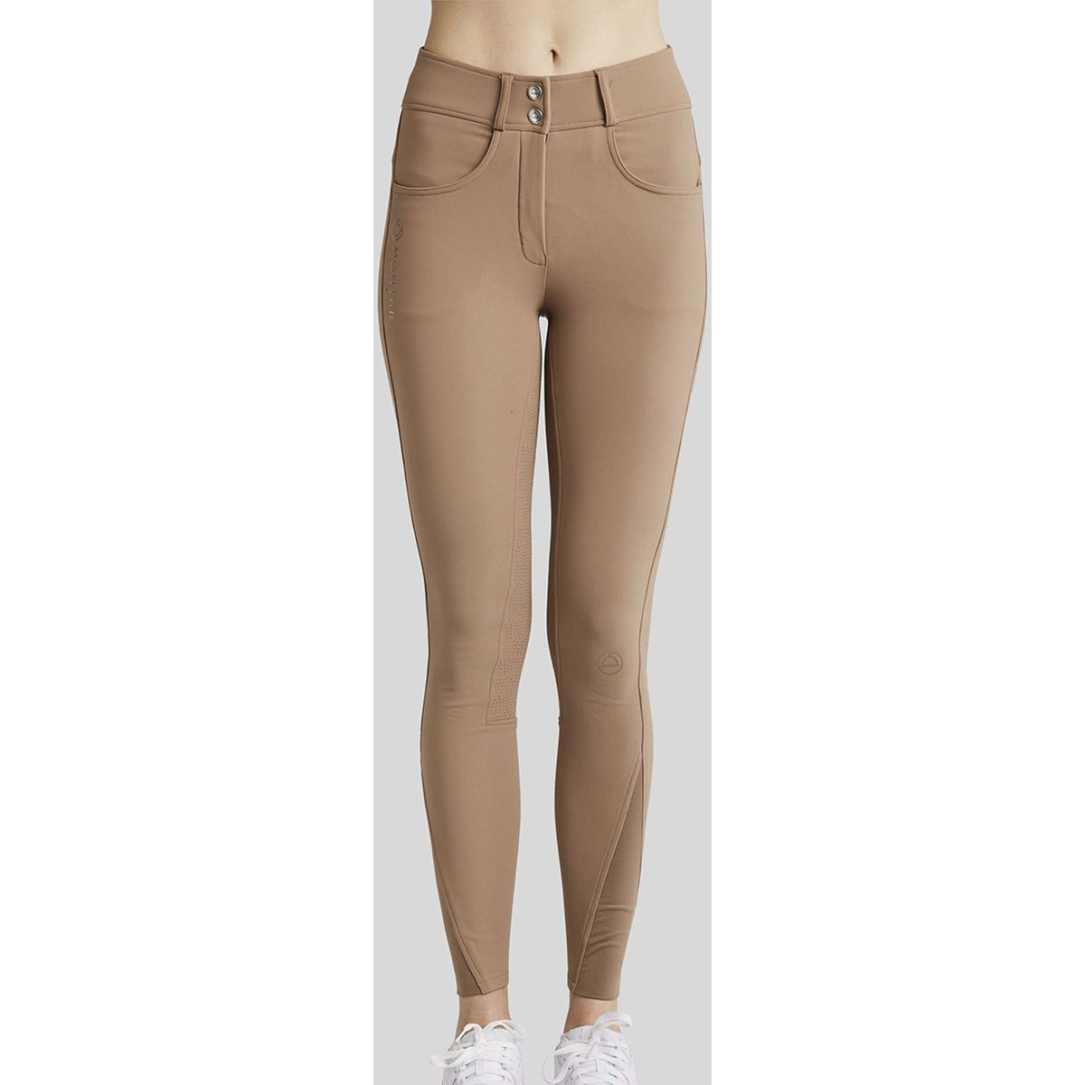 Montar Pantalon d'Équitation Ess Megan Highwaist Full Grip Latte