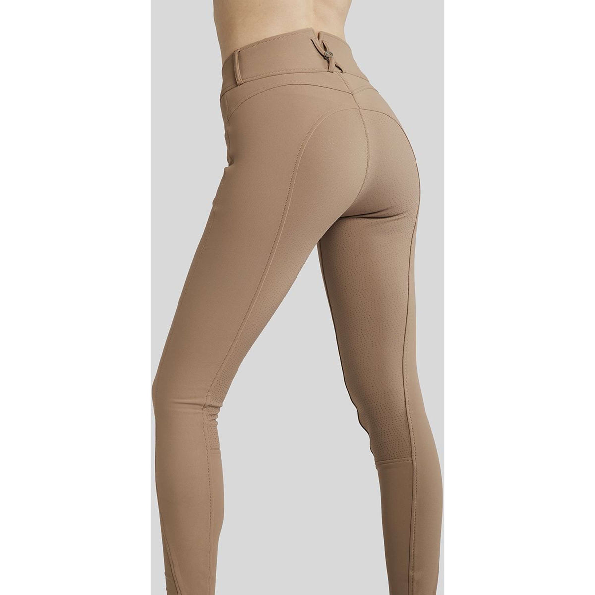 Montar Pantalon d'Équitation Ess Megan Highwaist Full Grip Latte