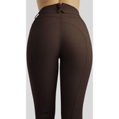 Montar Pantalon d'Équitation Ess Megan Highwaist Curve Full Grip Marron