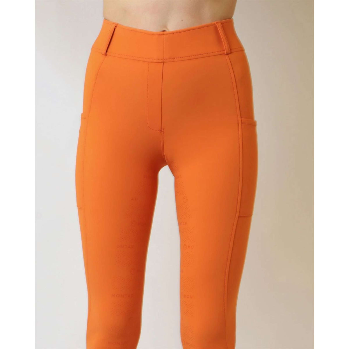 Montar Legging d'Équitation MoMacy Highwaist Full Grip Burnt Orange