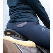 Montar Pantalon d'Équitation Briella Rosegold Full Grip Bleu Foncé