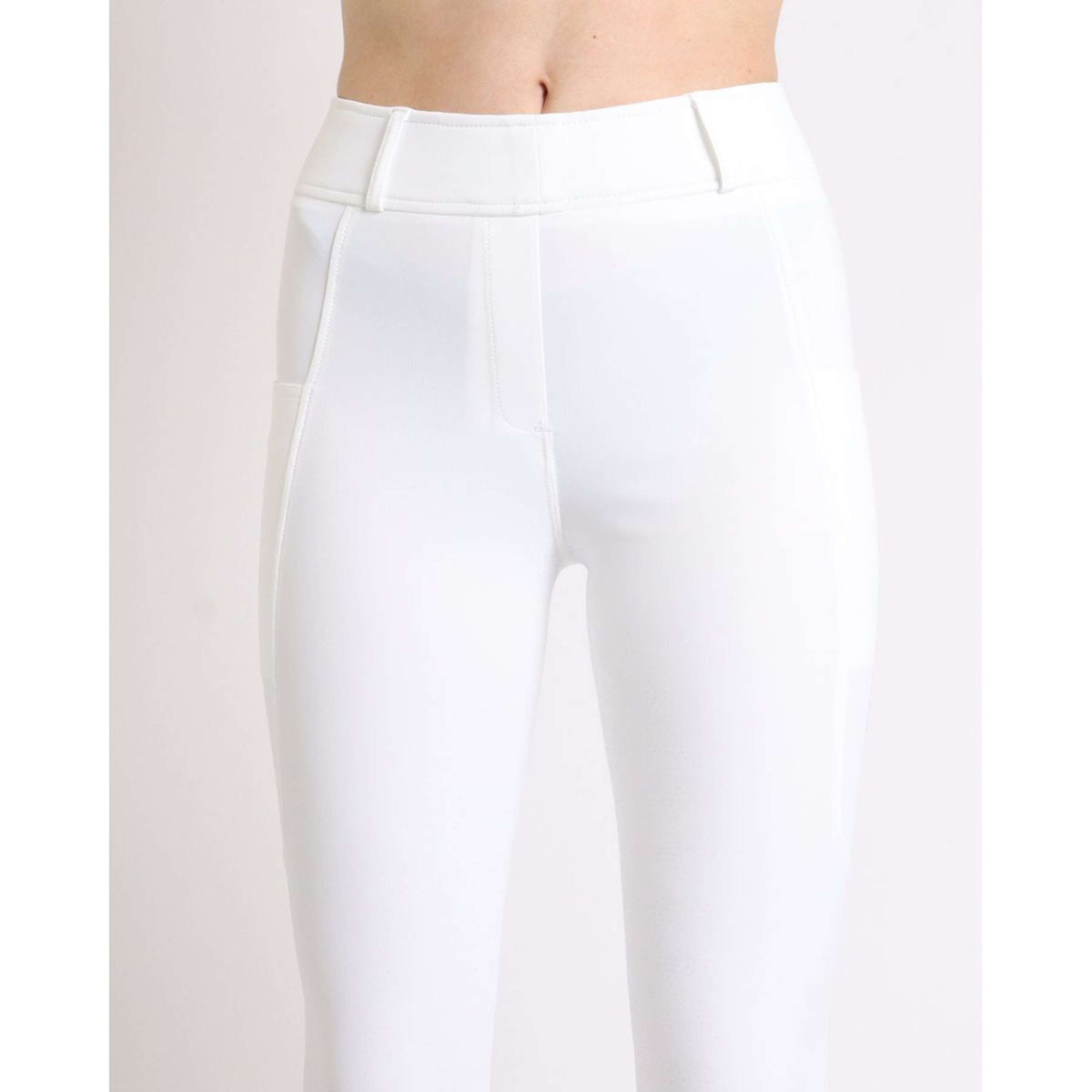 Montar Legging d'Équitation MoAviana Crystal Full Grip Blanc