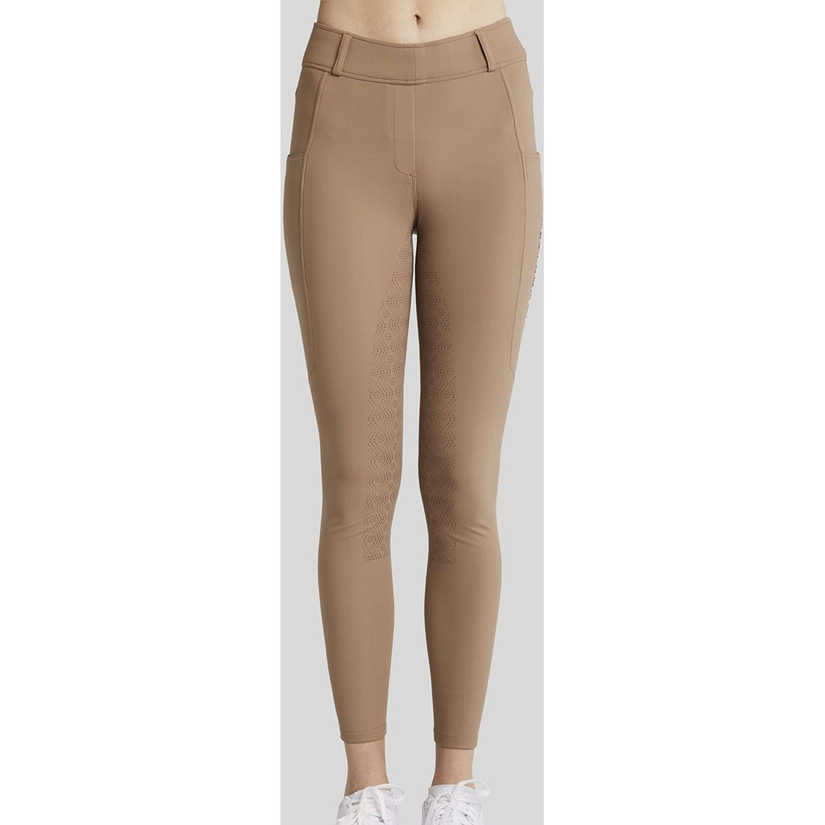 Montar Legging d'Équitation MoAviana Crystals Full Grip Latte