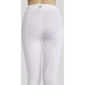 Montar Pantalon d'Équitation MoMaddie Rosegold Crystals Full Grip Blanc