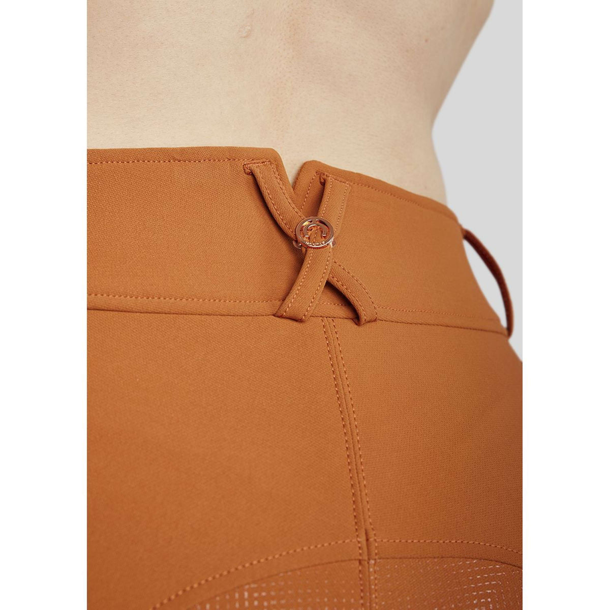 Montar Pantalon d'Équitation MoMaddie Rosegold Crystals Full Grip Bronze