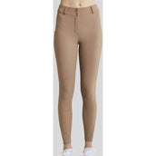 Montar Pantalon d'Équitation MoMaddie Rosegold Crystals Full Grip Latte