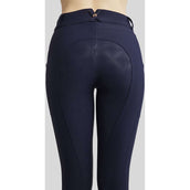 Montar Pantalon d'Équitation MoMaddie Rosegold Crystals Full Grip Marin foncé