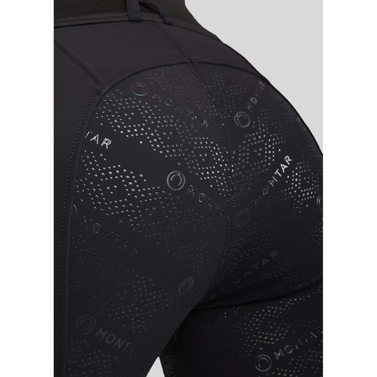 Montar Pantalon d'Équitation MoAmelia Softshell Full Grip Noir