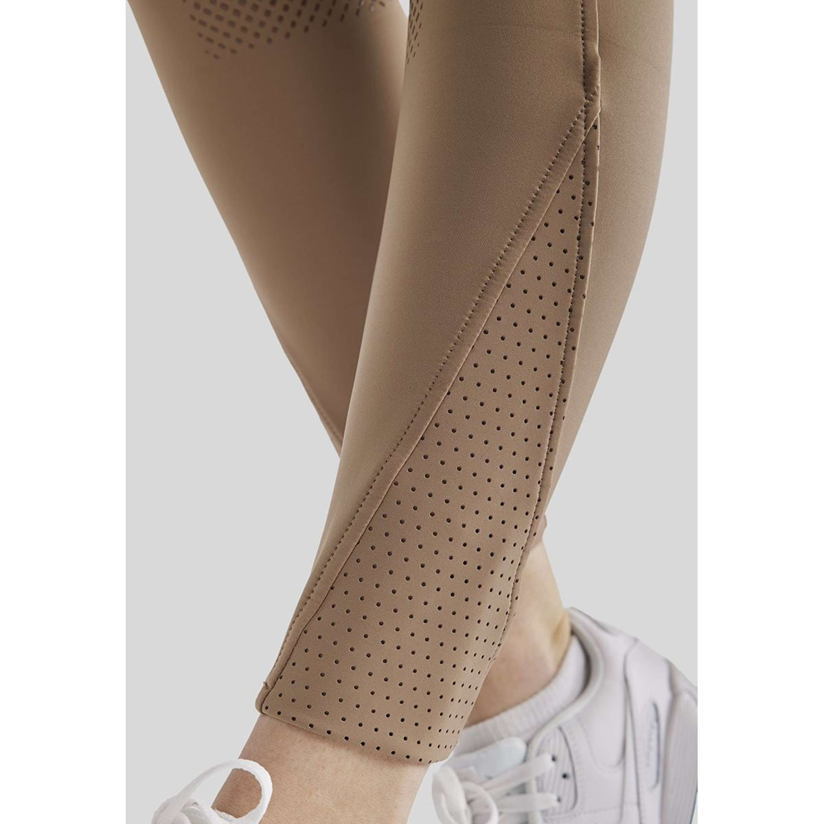 Montar Legging d'Équitation MoZoe Compression Full Grip Latte