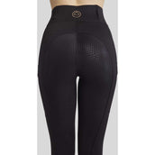 Montar Legging d'Équitation MoZoe Compression Full Grip Noir