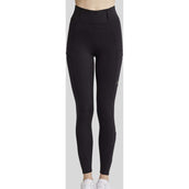 Montar Legging d'Équitation MoZoe Compression Full Grip Noir