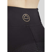 Montar Legging d'Équitation MoZoe Compression Full Grip Noir