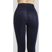 Montar Legging d'Équitation MoZoe Compression Full Grip Marin foncé