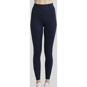 Montar Legging d'Équitation MoZoe Compression Full Grip Marin foncé