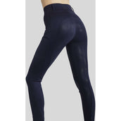 Montar Legging d'Équitation MoZoe Compression Full Grip Marin foncé