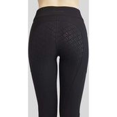 Montar Legging d'Équitation MoRosie Pintucks Crystals Full Grip Noir