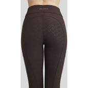 Montar Legging d'Équitation MoRosie Pintucks Crystals Full Grip Marron