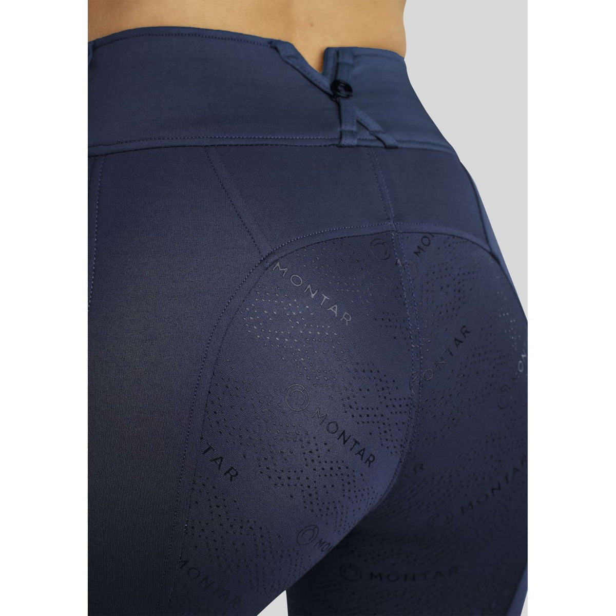 Montar Legging d'Équitation MoErina Winter Full Grip Marin foncé