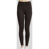 Montar Legging d'Équitation MoErina Winter Full Grip Marron