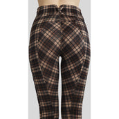 Montar Legging d'Équitation MoClair Checked Full Grip Noir