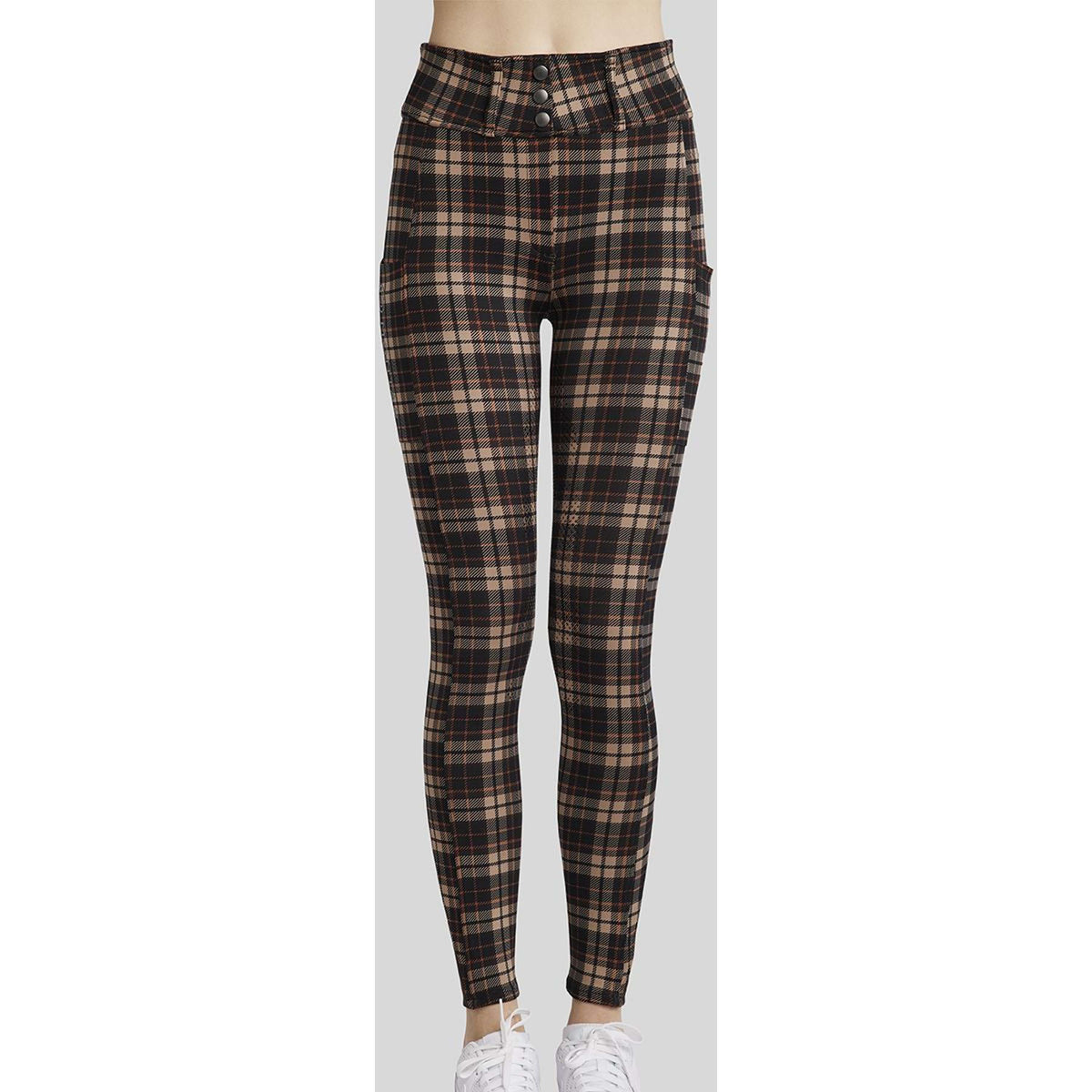 Montar Legging d'Équitation MoClair Checked Full Grip Noir