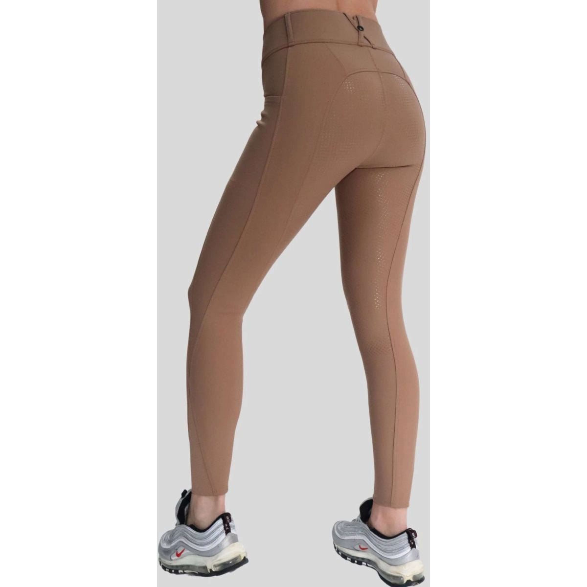 Montar Pantalon d'Équitation MoZida Full Grip Latte