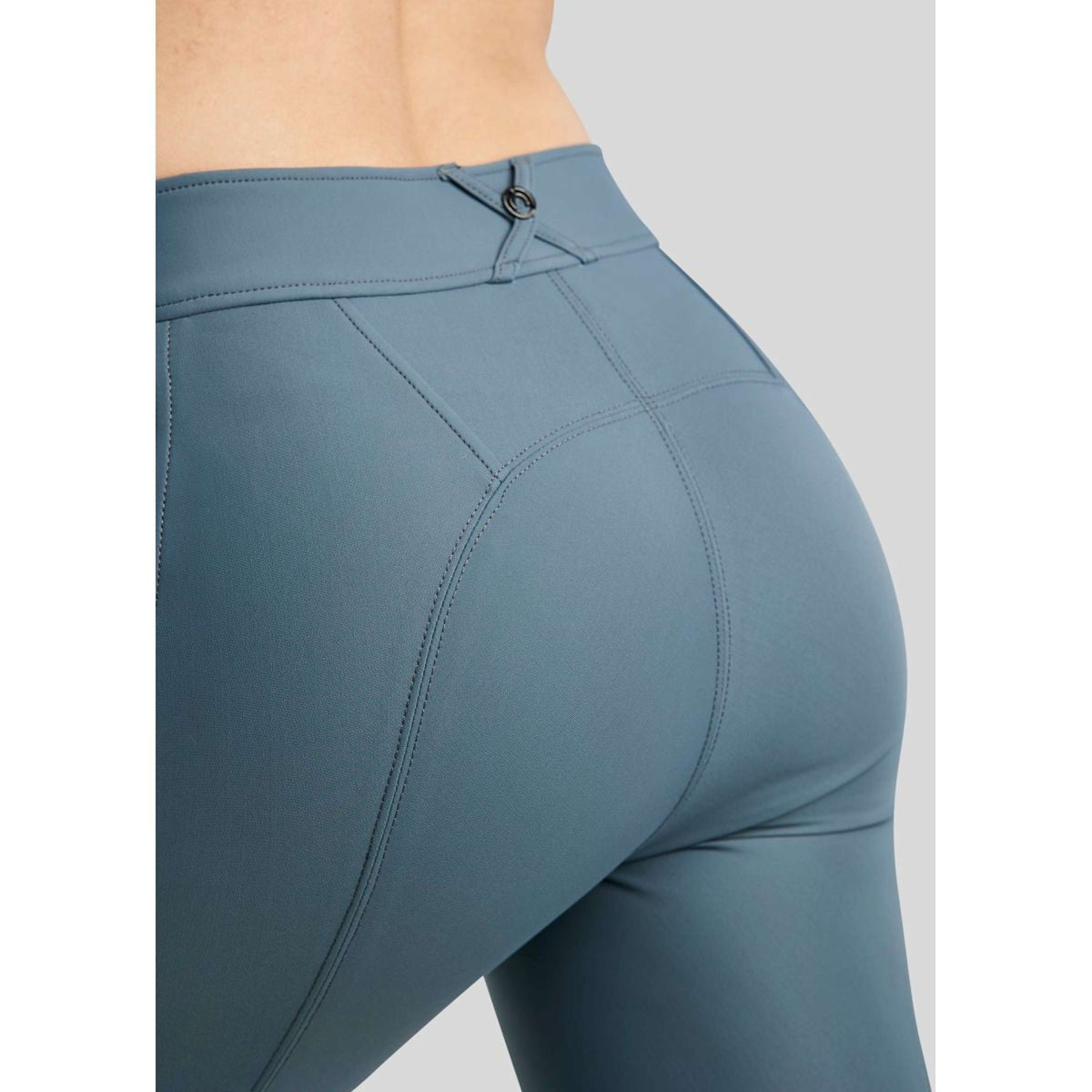 Montar Pantalon d'Équitation MoZida Prise de Genou Dark Slate