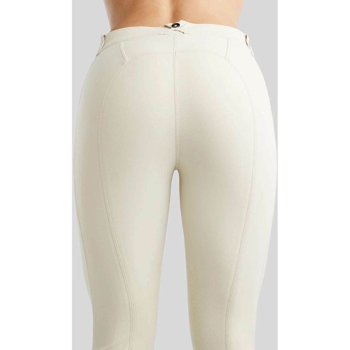 Montar Pantalon d'Équitation MoZida Prise de Genou Warm Light Grey