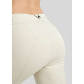 Montar Pantalon d'Équitation MoZida Prise de Genou Warm Light Grey