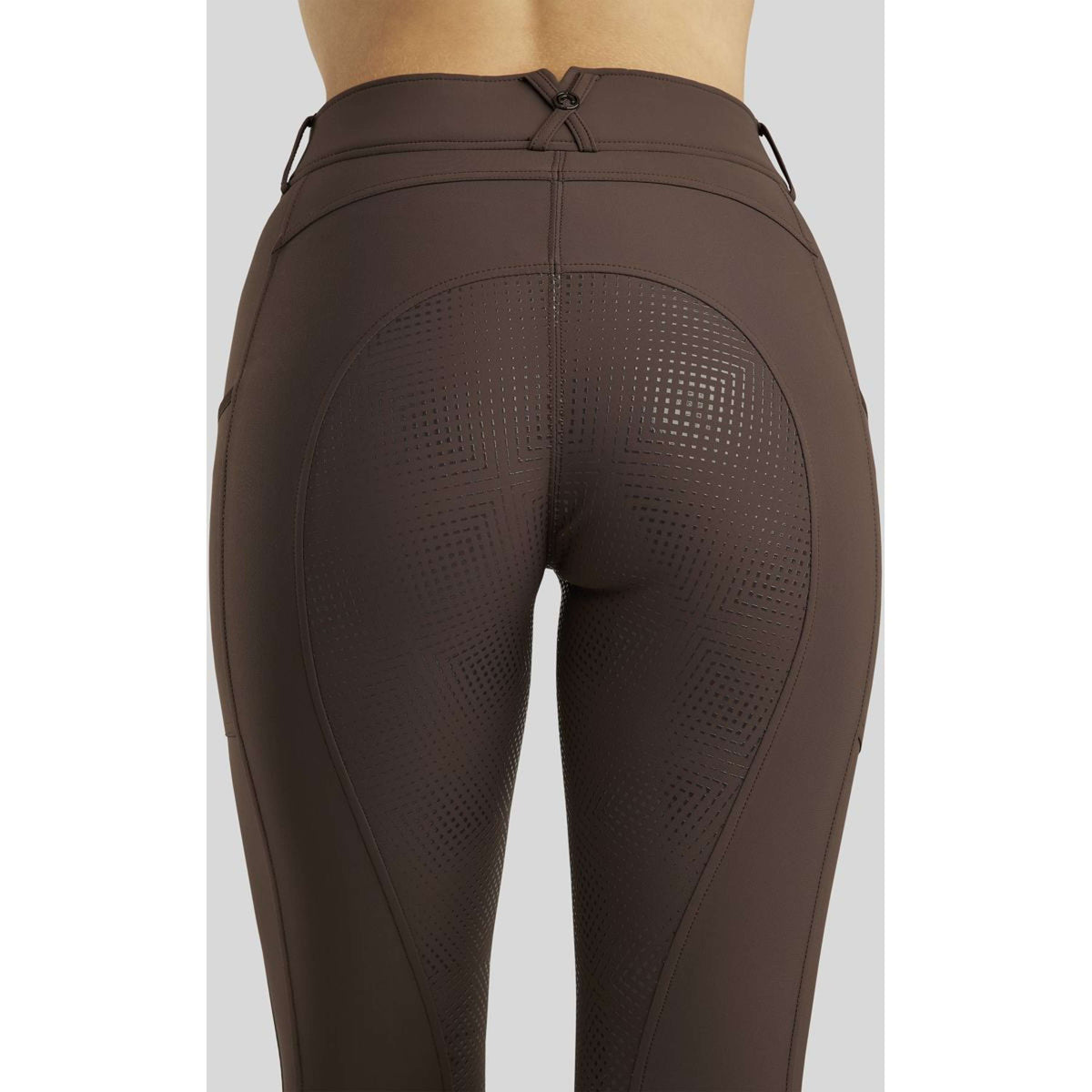 Montar Pantalon d'Équitation MoZida Full Grip Marron