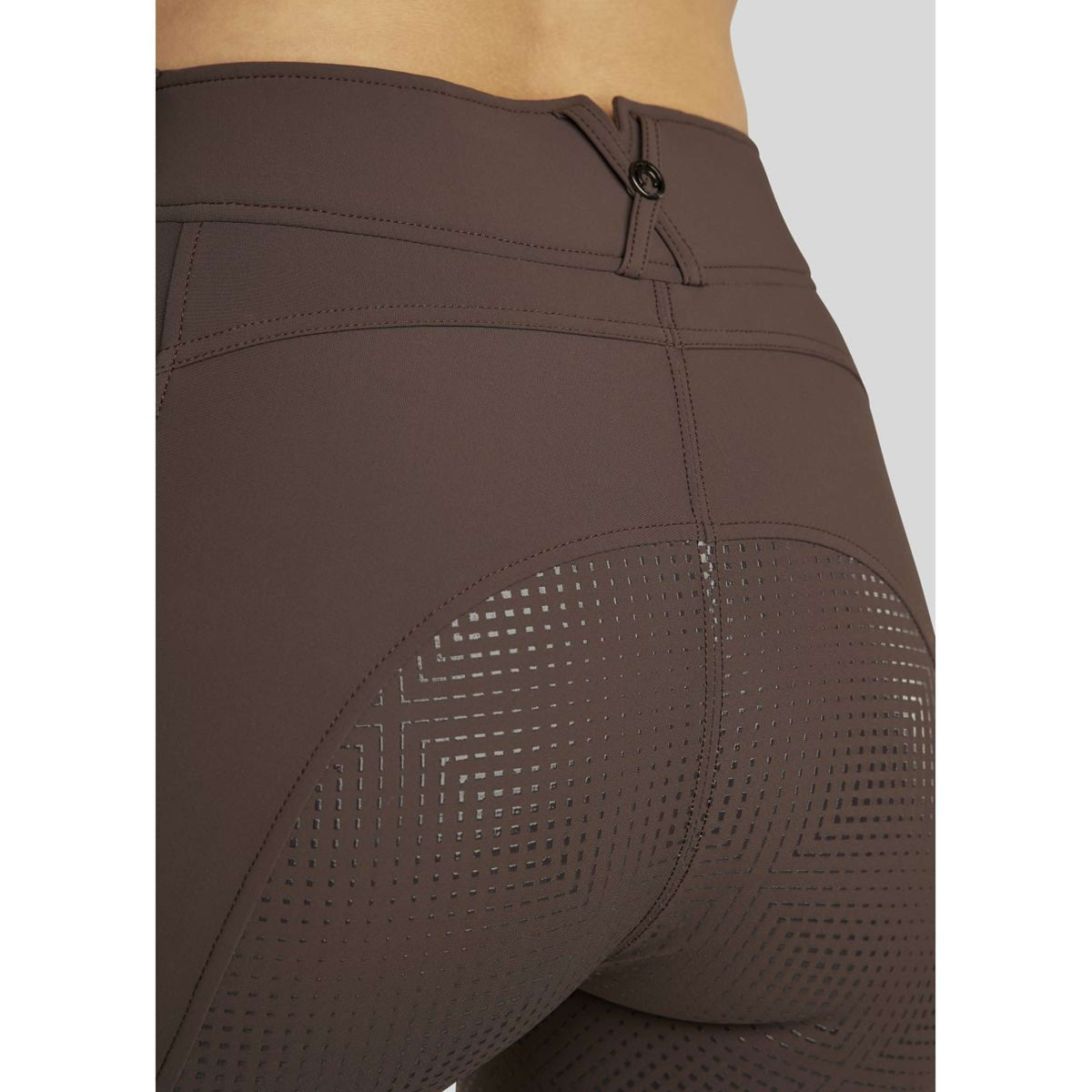 Montar Pantalon d'Équitation MoZida Full Grip Marron