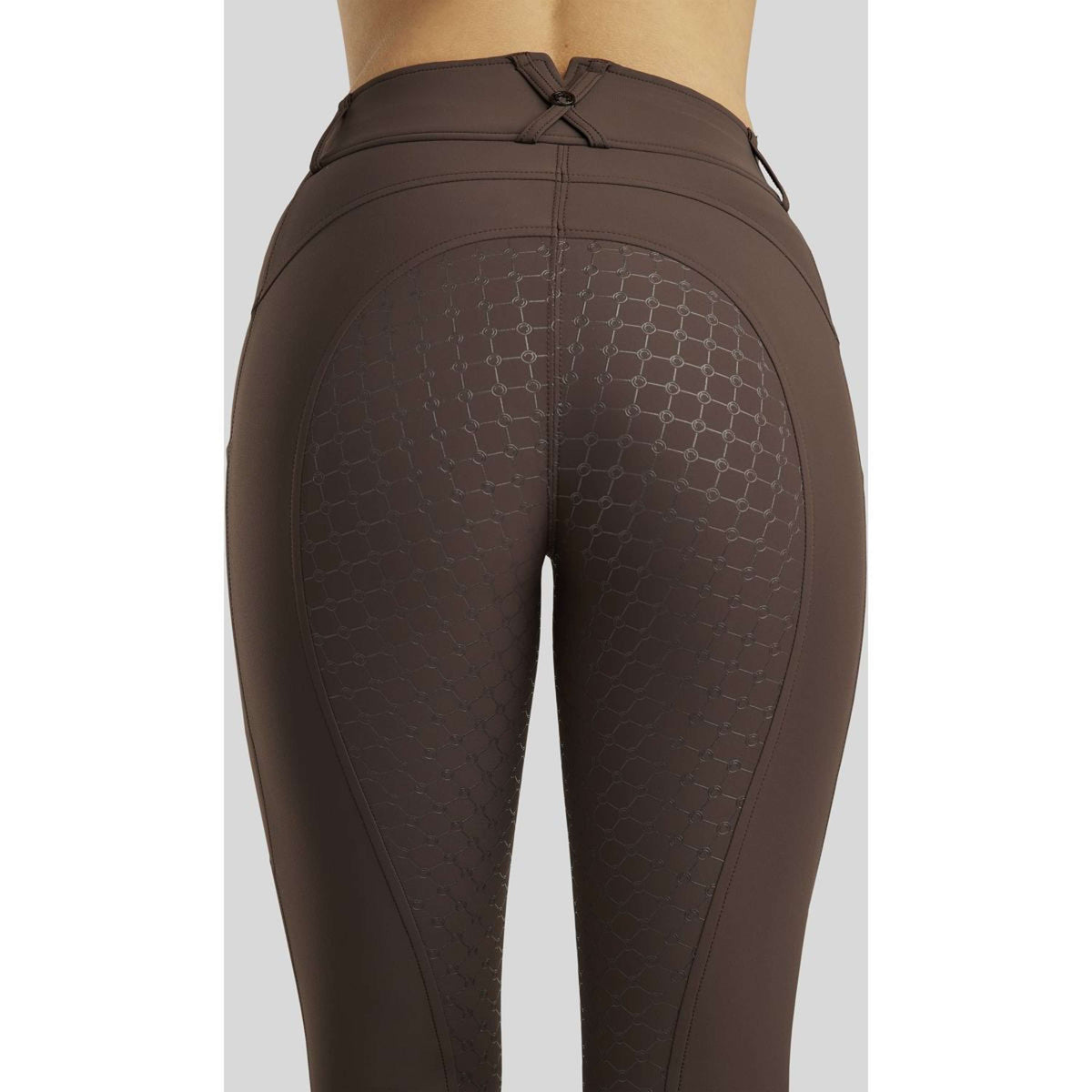 Montar Legging d'Équitation MoAvina Full Grip Marron