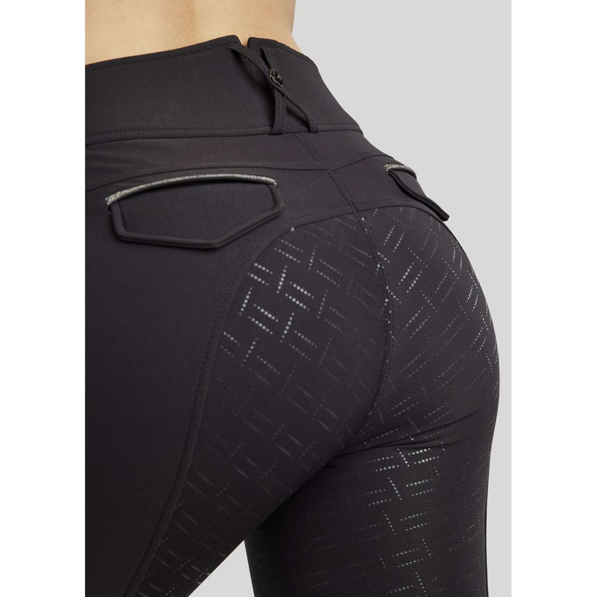 Montar Pantalon d'Équitation MoGloria Full Grip Noir