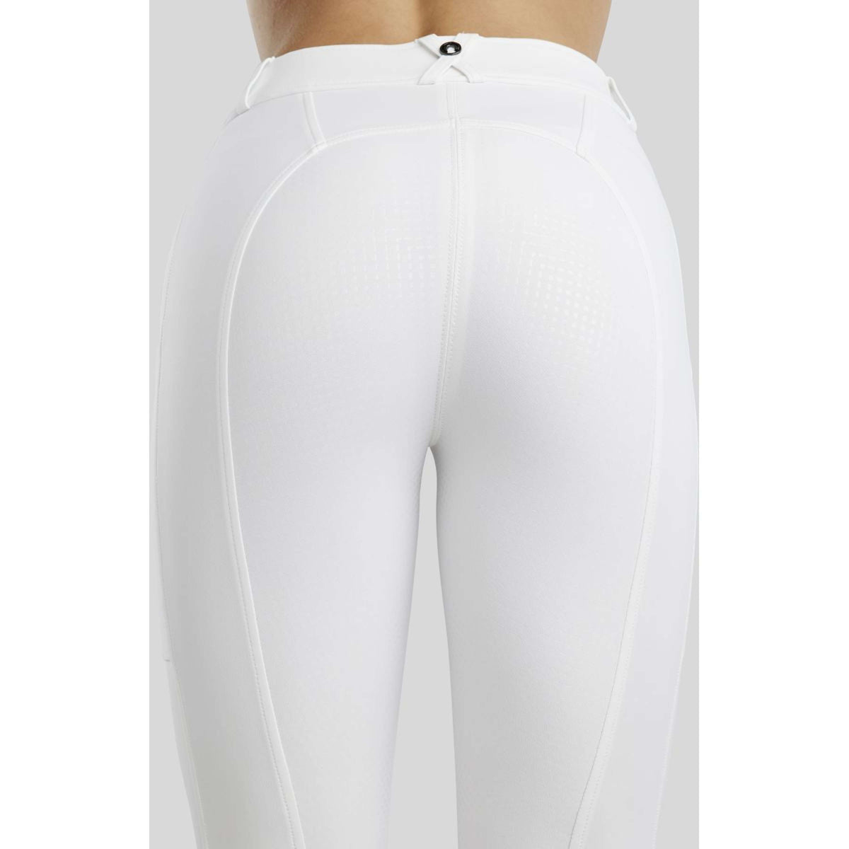 Montar Pantalon d'Équitation MoZira Full Grip Blanc