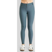 Montar Pantalon d'Équitation MoZuna Gun Metal Crystals Full Grip Dark Slate