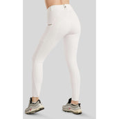 Montar Pantalon d'Équitation MoLila Champagne Crystals Full Grip Blanc
