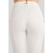 Montar Pantalon d'Équitation MoLila Champagne Crystals Full Grip Blanc