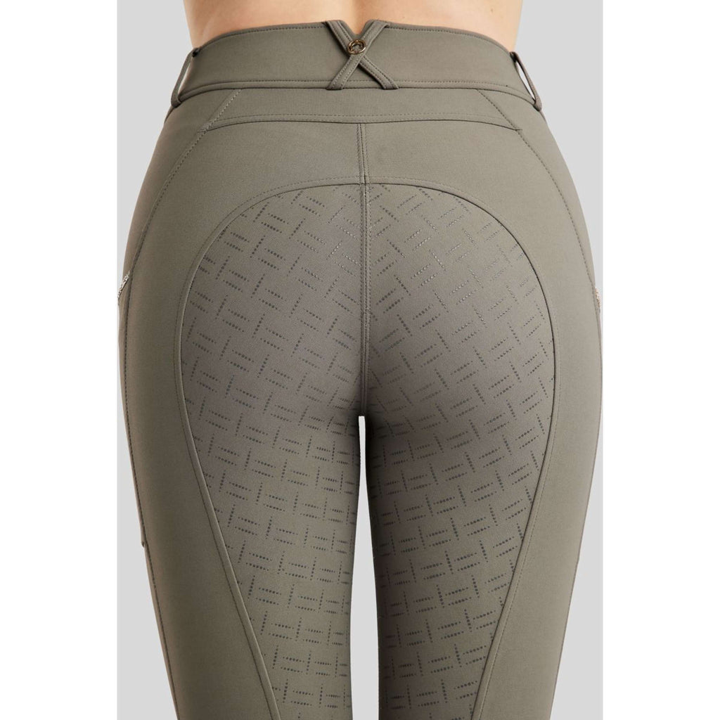 Montar Pantalon d'Équitation MoLila Champagne Crystals Full Grip Gris