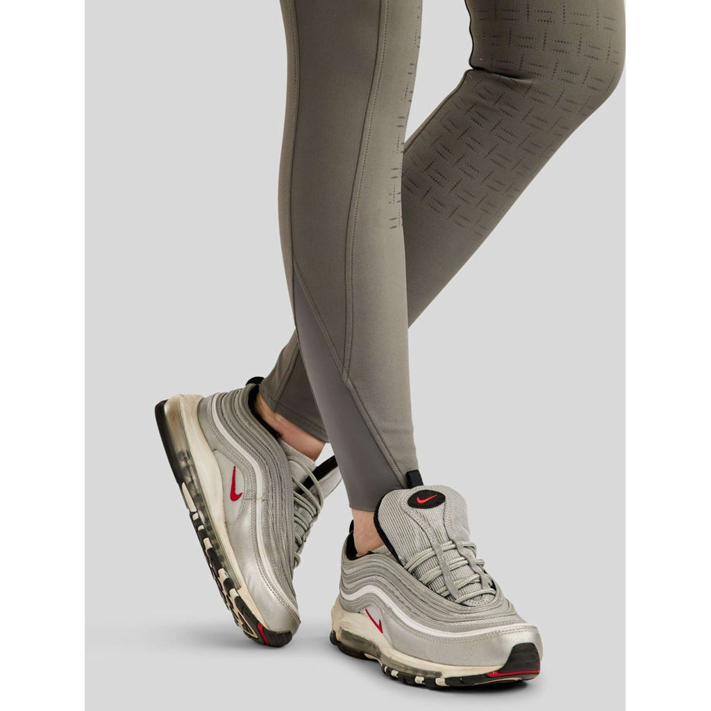 Montar Pantalon d'Équitation MoLila Champagne Crystals Full Grip Gris