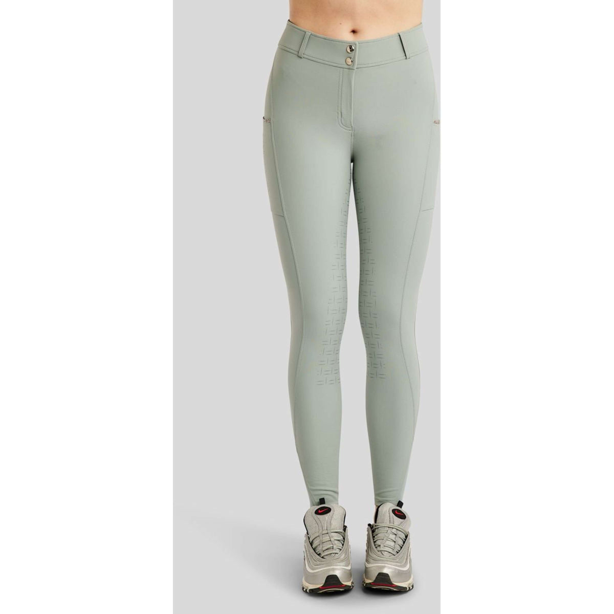 Montar Pantalon d'Équitation MoLila Champagne Crystals Full Grip Turin